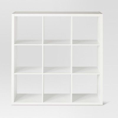 Photo 1 of 13" 9 cube organizer shelf white 