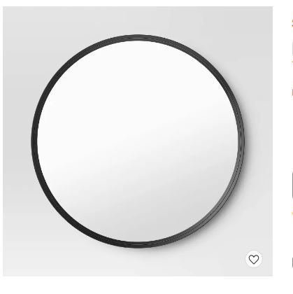 Photo 1 of 30" Flush Mount Round Decorative Wall Mirror - Project 62™
