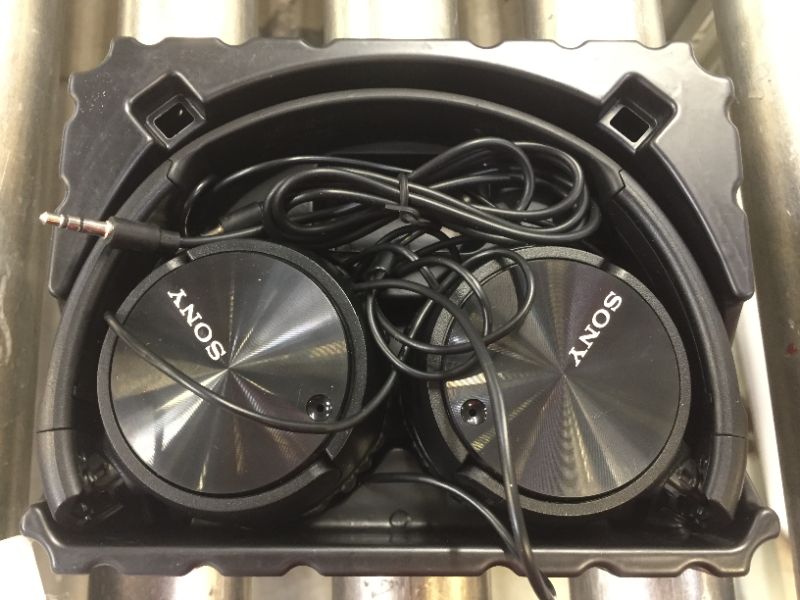 Photo 2 of Sony Noise Canceling On-Ear Wired Headphones (MDRZX110NC)
