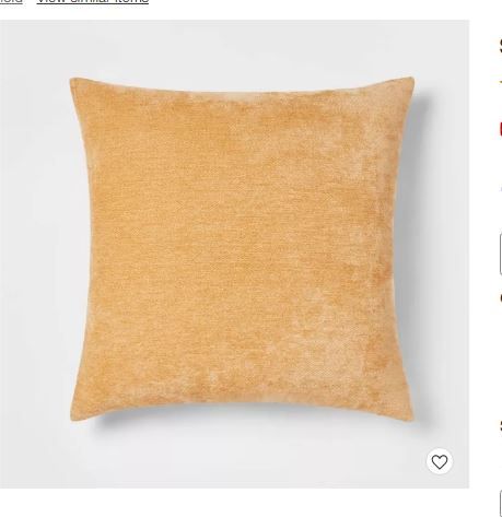Photo 1 of Chenille Throw Pillow - Threshold™ 24in x 24in 
