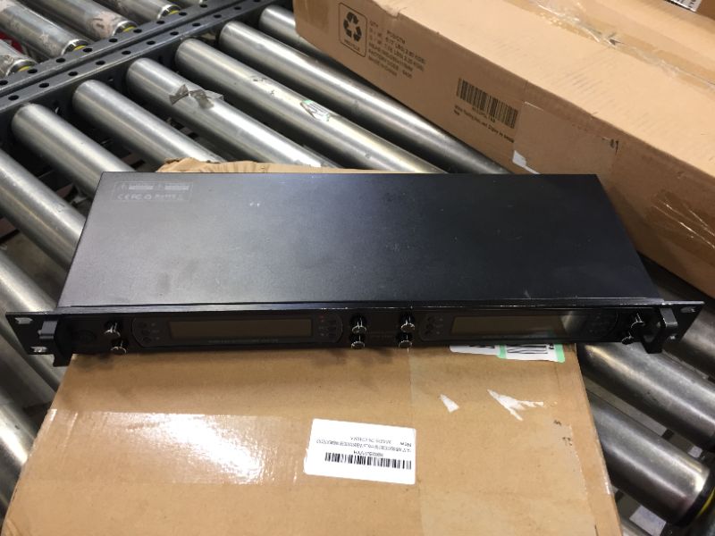 Photo 1 of Phenyx Pro PTU-6000A 8-channel UHF Wireless Microphone System with Auto Scan ( 8x40 Frequencies)
