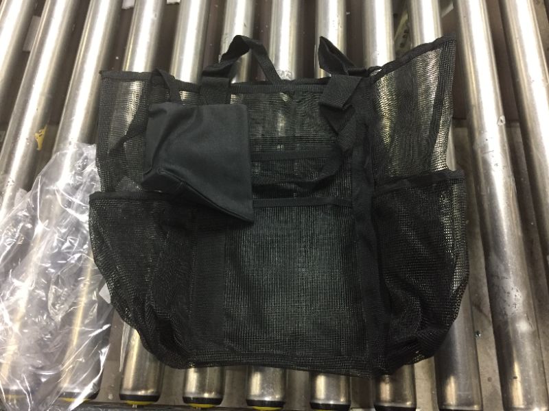 Photo 1 of Beach Carry-on Bag Travel Shoulder Bag Large Mesh Women Handbag Toy Tote Net Bag
2PACK