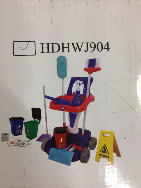 Photo 1 of cleaning cart toy set