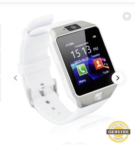 Photo 1 of Generic DZ09 Bluetooth Smartwatch,Touchscreen Wrist Smart Phone Watch--new in the box --color white
