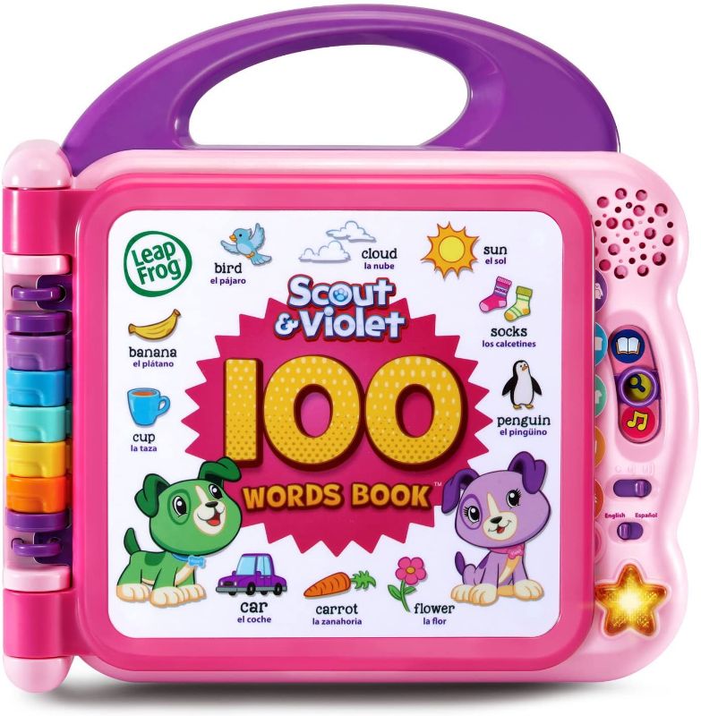Photo 1 of LeapFrog Scout and Violet 100 Words Book (Amazon Exclusive), Purple
