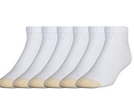 Photo 1 of Gold Toe Men's 656p Cotton Quarter Athletic Socks, 6 PK sz 6-12
