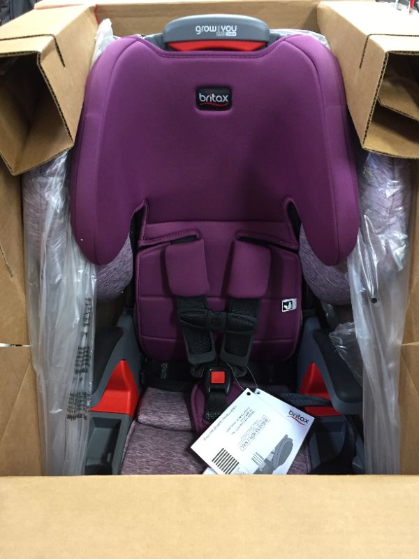 Photo 1 of Britax Grow With You ClickTight Harness-2-Booster Car Seat, Mulberry