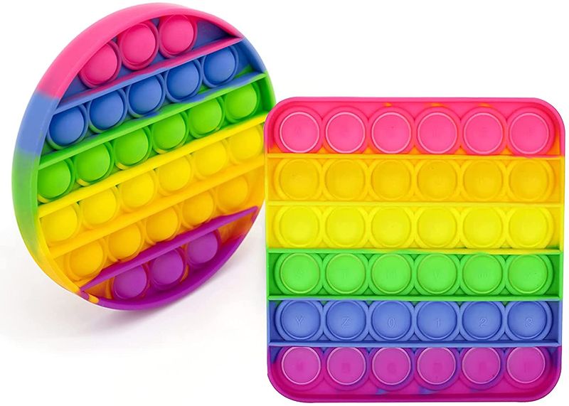 Photo 1 of Giftiz Push Popping Bubble Sensory Fidget Toys for Autistic Children, Adults with AD, ADHD, Stress and Anxiety Relief
