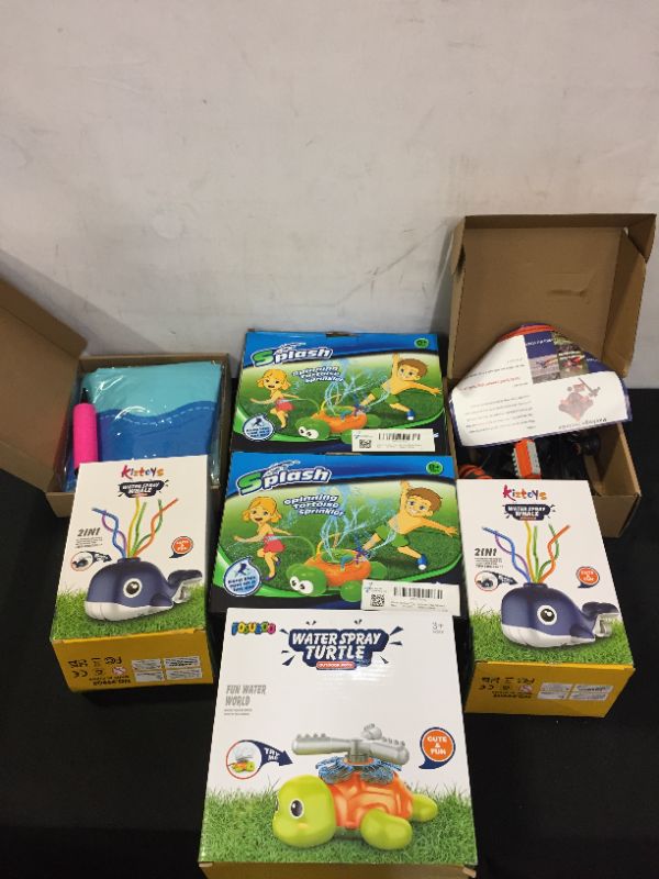 Photo 1 of Box Lot 7 Outdoor, Sprinkler Items SOLD AS IS