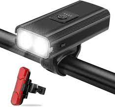 Photo 1 of 1000 Lumen Dual LED Bike Light Set, USB Rechargeable Headlight with Free Rear (BRAND NEW)