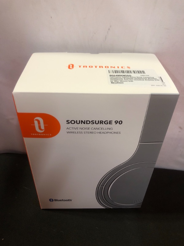 Photo 2 of TaoTronics Hybrid Active Noise Cancelling Headphones Bluetooth Headphones Over Ear with 35H Playtime (BRAND NEW, UNOPENED BOX)