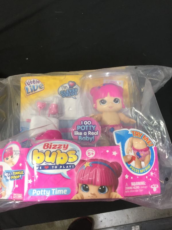 Photo 1 of Little Live Bizzy Bubs Season Baby Playset - Clever Chloe - Potty Time
