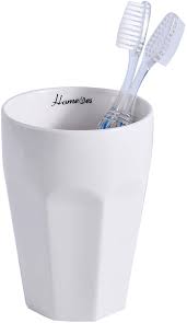 Photo 1 of  WHITE CERAMIC CUP BATHRROM TOOTHBRUSH HOLDER