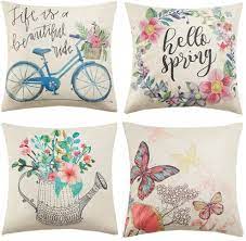 Photo 1 of ANICKAL SPRING PILLOW COVERS 20X20 INCH SET OF 4