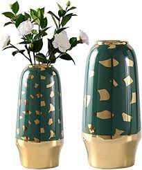 Photo 1 of ANGUIPIE CERAMIC VASE SET OF 2