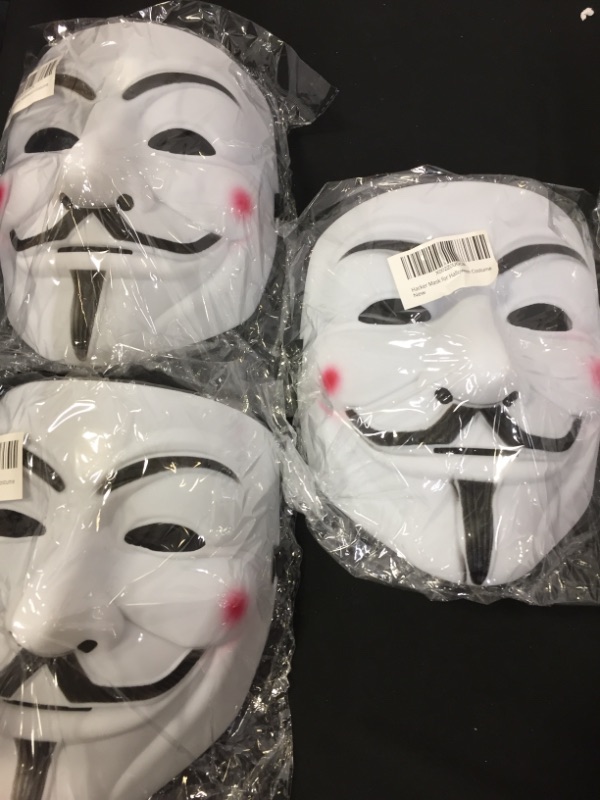 Photo 1 of anonymous mask 3 pack 