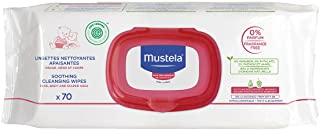 Photo 1 of Mustela Baby Soothing Wipes - Ultra Soft Cleansing Wipes for Sensitive Skin - with Natural Avocado & Schizand 1 PACK