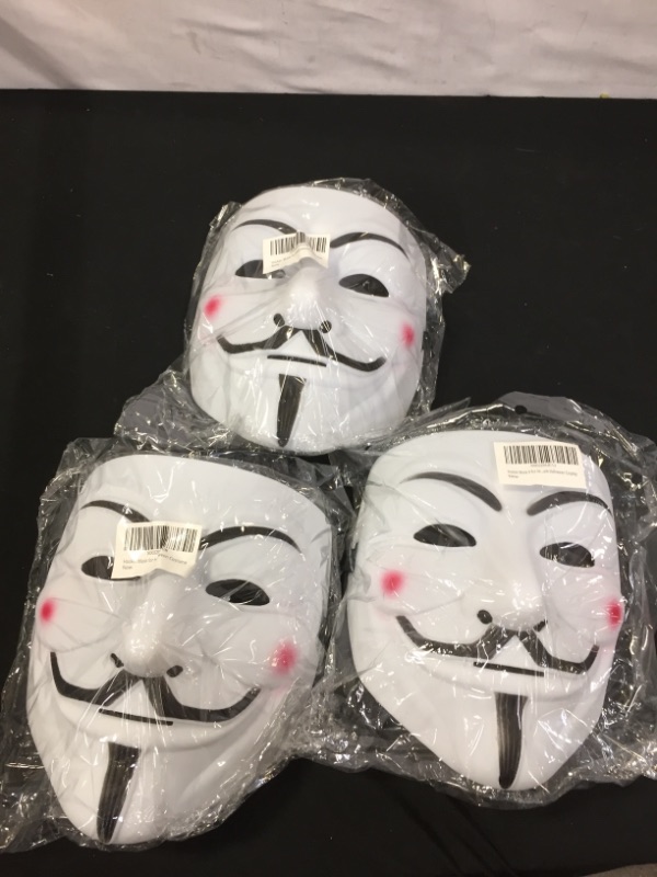 Photo 1 of 3 PACK ANONYMOUS MASK