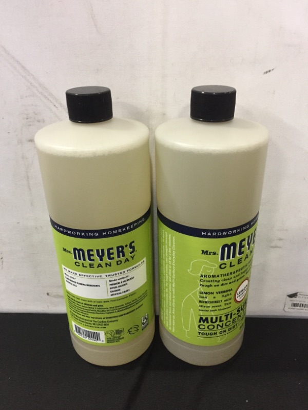 Photo 1 of Mrs. Meyer's Clean Day Multi-Surface Cleaner Concentrate, Use to Clean Floors 32 Fl Oz (Pack of 2)