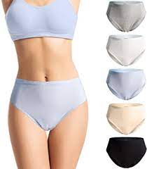 Photo 1 of FROLADA 5 PACK WOMEN'S UNDERWEAR COTTON BIKINI PANTIES SOFT BREATHABLE PANTY LARGE