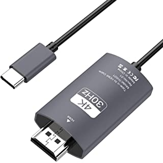 Photo 1 of Azhizco USB C to HDMI Cable 6.6FT, Type-C to 4K HDMI Connector Thunderbolt 3 Compatible for MacBook Pro