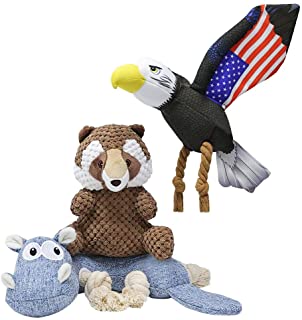 Photo 1 of Beewarm Squeaky Dog Chew Toys for Large Medium Small Dogs- Lifetime Replacement Guarantee - Stuffed Animals