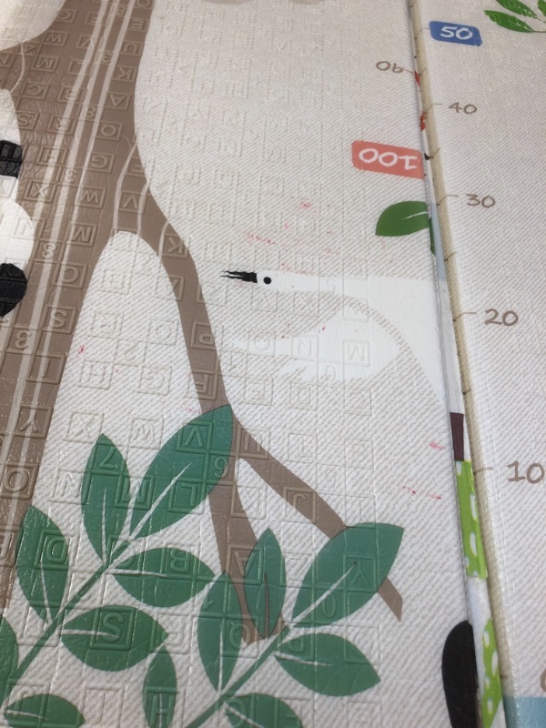 Photo 1 of Baby Play mat 78 x 71 INCHES  (DIRT AND STAINS ON ITEM FROM PRIOR USE)