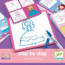 Photo 1 of EDULUDO STEP-BY-STEP DRAWING KIT: JOSEPHINE & CO