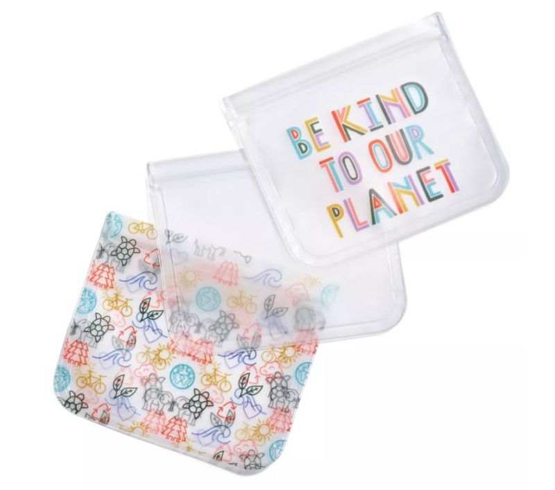 Photo 1 of 2 Pack - Fit & Fresh 3pk Kids' Reusable Food Storage Bag (total of 6)