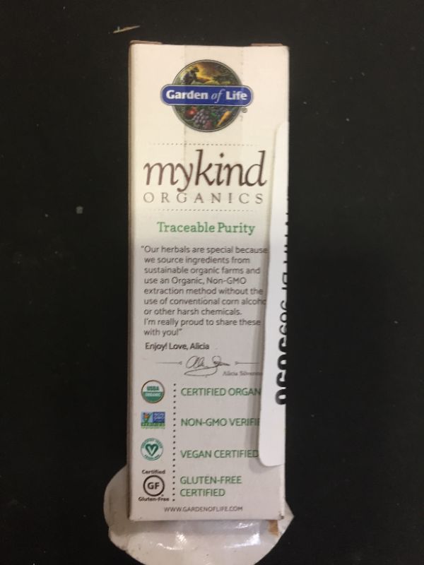 Photo 2 of Garden of Life mykind Organics Oil of Oregano Drops 1 fl oz Liquid