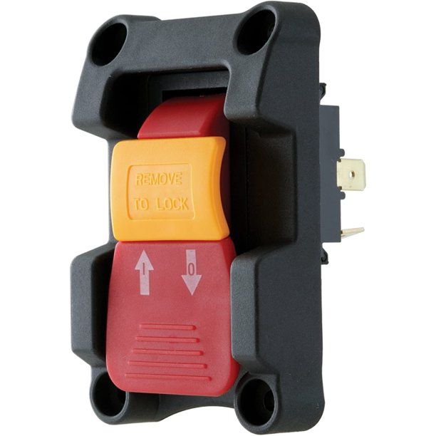 Photo 1 of 2PACK Woodstock Paddle Switch ON / OFF Electric Safety Locking 2 HP D4166
