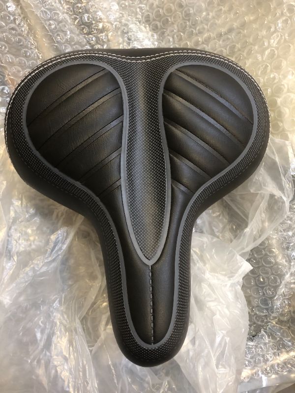 Photo 2 of 4PACK  Bicycle Seat, Comfort Wide Big Bum Mountain Road Bike Bicycle Sporty Soft Pad Saddle Seat, Bike Accessory