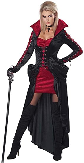 Photo 1 of California Costumes womens Bloodthirsty Vixen Adult Costume
SIZE: XL (12-14)
**MISSING COUPLE ACCESSORIES**