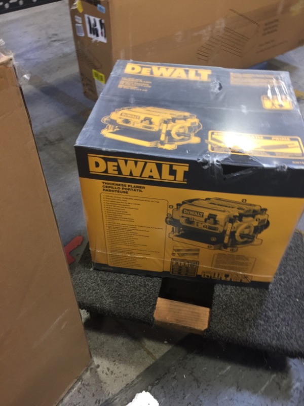 Photo 3 of DEWALT Thickness Planer, Two Speed, 13-Inch (DW735X)
brand new  still sealed in plastic 