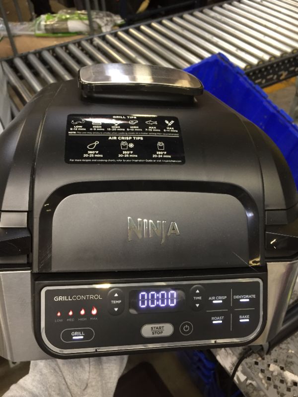 Photo 2 of Ninja AG301 Foodi 5-in-1 Indoor Grill with 4-Quart Air Fryer