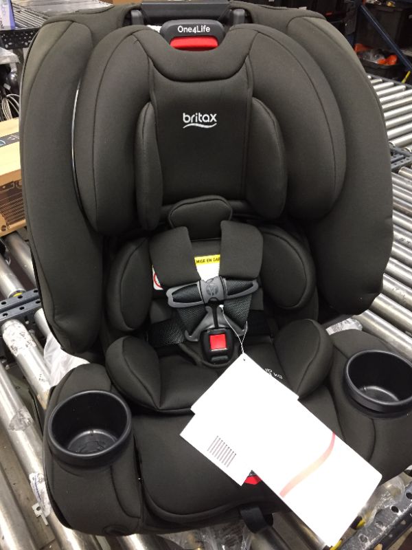 Photo 2 of Britax One4Life ClickTight All-in-One Car Seat – 10 Years of Use – Infant, Convertible, Booster – 5 to 120 Pounds - SafeWash Fabric, Drift