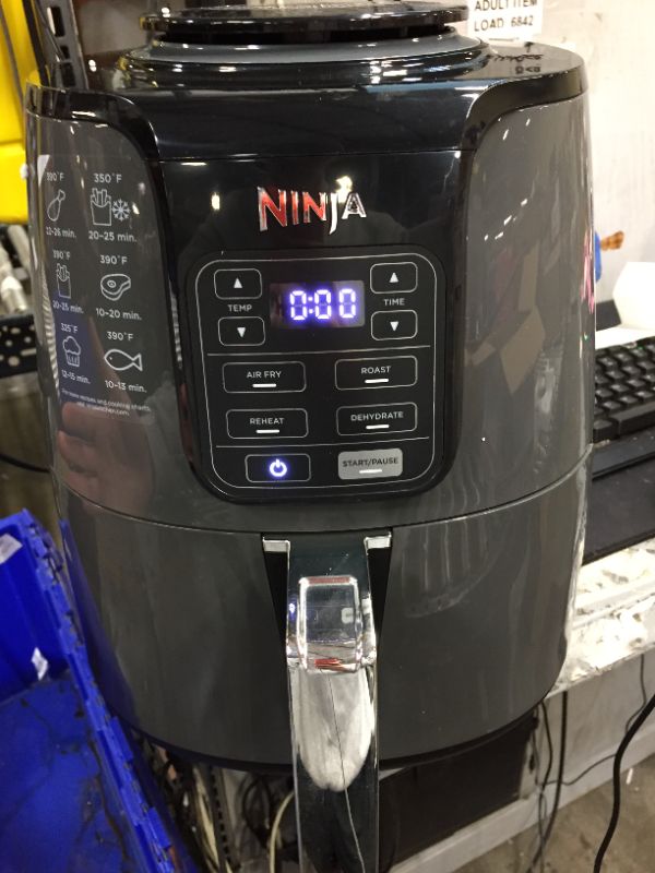 Photo 1 of Ninja Air Fryer, 1550-Watt Programmable Base for Air Frying, Roasting, Reheating