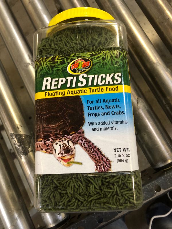 Photo 2 of ZooMed Reptistick Floating Aquatic Turtle Food 2 lb. 2 oz
BEST BY: 07/22/24