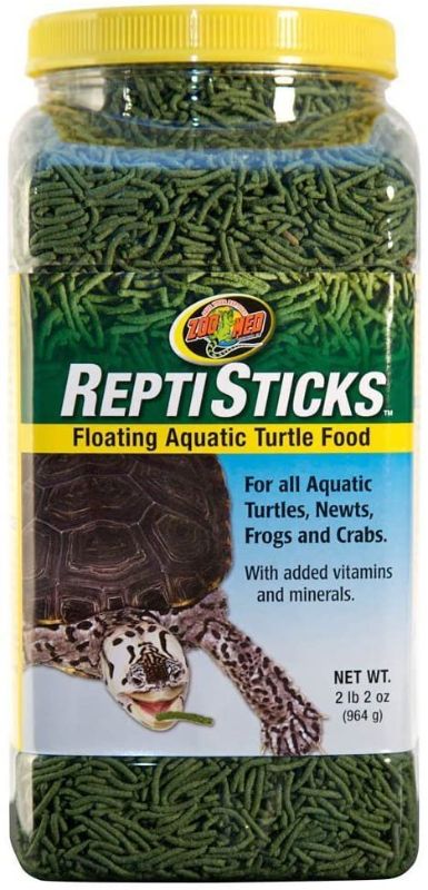 Photo 1 of ZooMed Reptistick Floating Aquatic Turtle Food 2 lb. 2 oz
BEST BY: 07/22/24