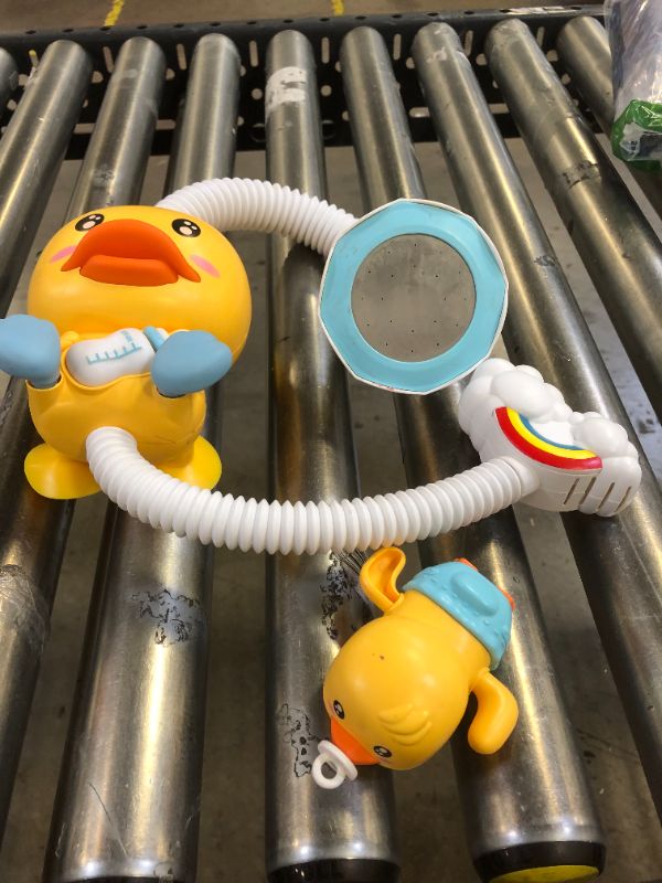 Photo 1 of SUNWUKING Bath Shower Head for Kids - Baby Bath Toys Electric Shower Baby Bathtub Toys Baby Bath Shower Head Electric Preschool Bath Toys for Toddler Shower Head Toy Shower Head for Baby