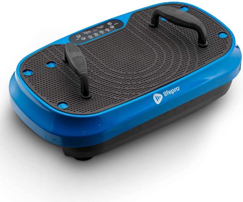 Photo 1 of LifePro Waver Mini Press Vibration Plate Exercise Machine | Portable Vibrating Platform for Whole Body Fitness, Lymphatic Drainage, Weight Loss, Power Push Ups, Pressotherapy | Max User Weight 265 lb
