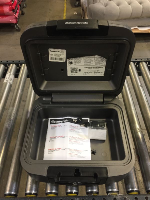 Photo 1 of SentrySafe Fire Safe, Waterproof Fire Resistant Chest, 0.28 Cubic Feet, Medium, CHW20221