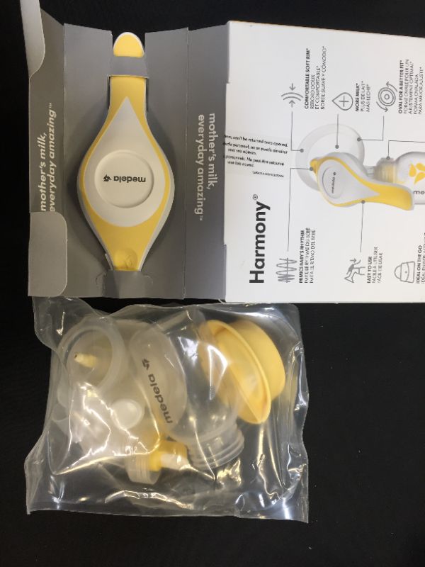 Photo 3 of New Medela Harmony Manual Breast Pump, Single Hand Breastpump with Flex Breast Shields for More Comfort and Expressing More Milk
