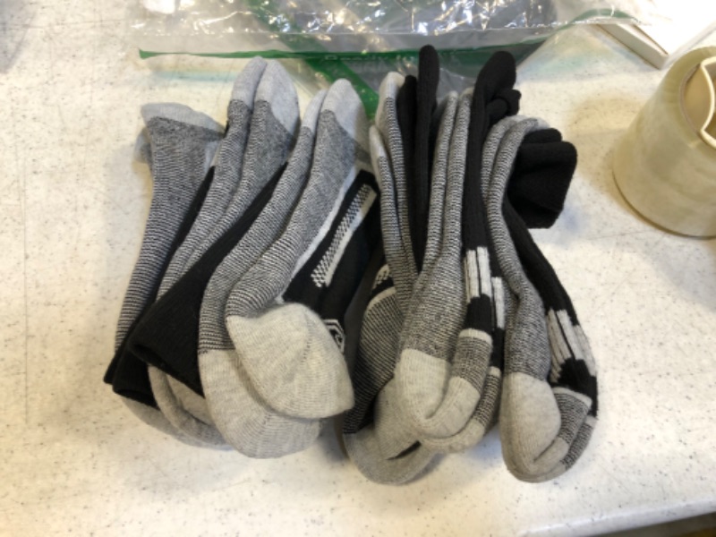 Photo 1 of 9 Pack Unisex Crew Socks