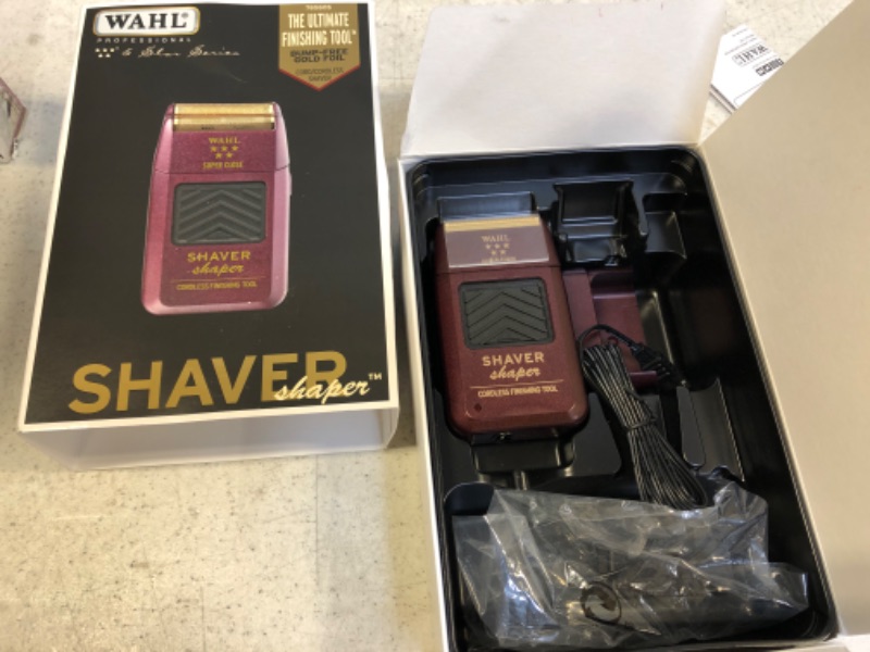 Photo 2 of Wahl Professional 5-Star Series Rechargeable Shaver/Shaper #8061-100 - Up to 60 Minutes of Run Time - Bump-Free, Ultra-Close Shave
