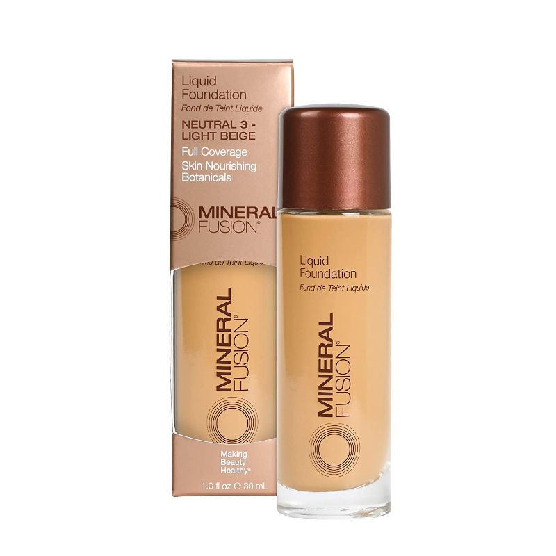 Photo 1 of 
Mineral Fusion Liquid Foundation, Neutral 3, 1 fl oz