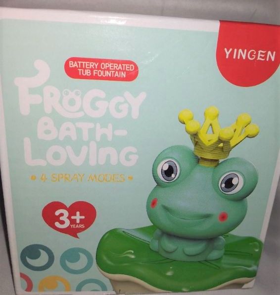 Photo 1 of YINGEN SPRAY N SPLASH FUN FROGGY BATH LOVING