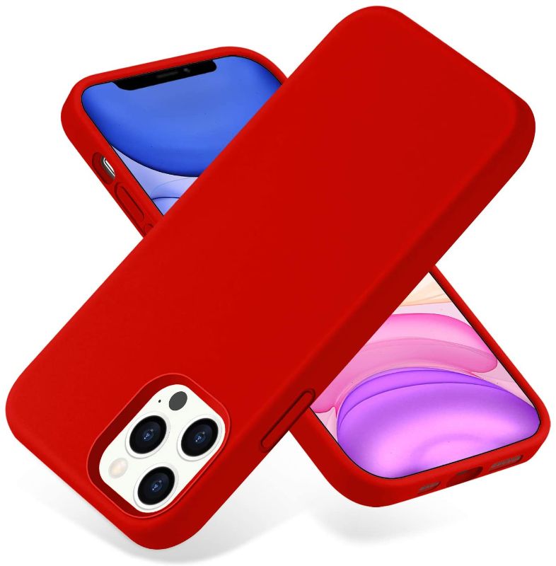 Photo 1 of 
SNBLK - Liquid Silicone Cases Compatible with iPhone 12 Pro Max