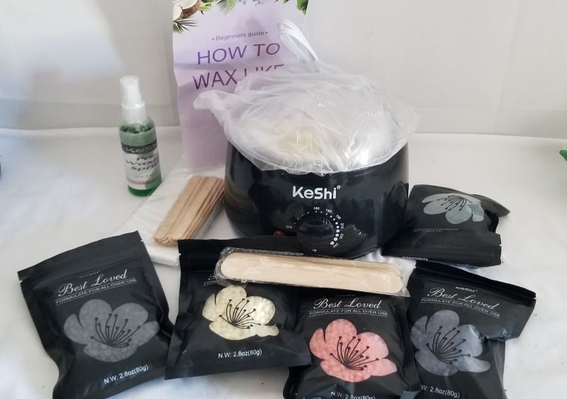 Photo 2 of 
KeShi waxing kit, includes wax heater for waxing, with 5 bags of wax beads