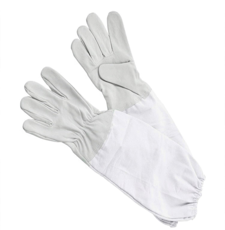 Photo 2 of Beekeeping Supplies Beekeeping Gloves?Protected Goatskin Gloves with Long Canvas Extended Sleeves Ventilated and Flexible Professional Beekeeper Supplies

Gorilla Grip Slip Resistant All Purpose Work Gloves